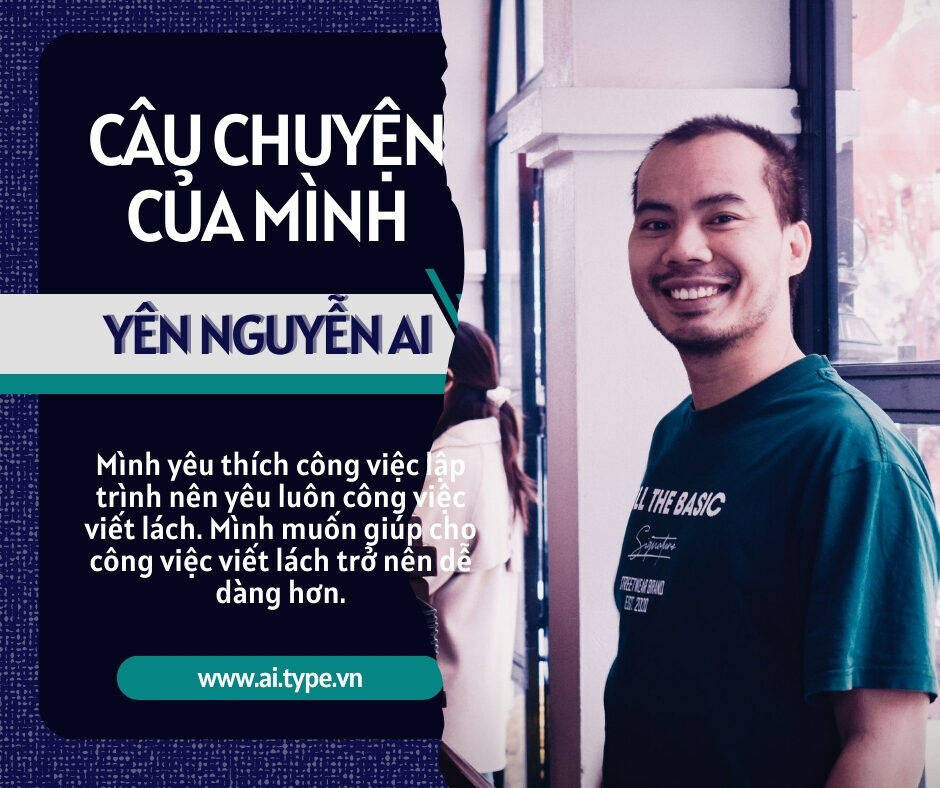 Vì yêu thích lập trình nên mình yêu luôn công việc viết lách